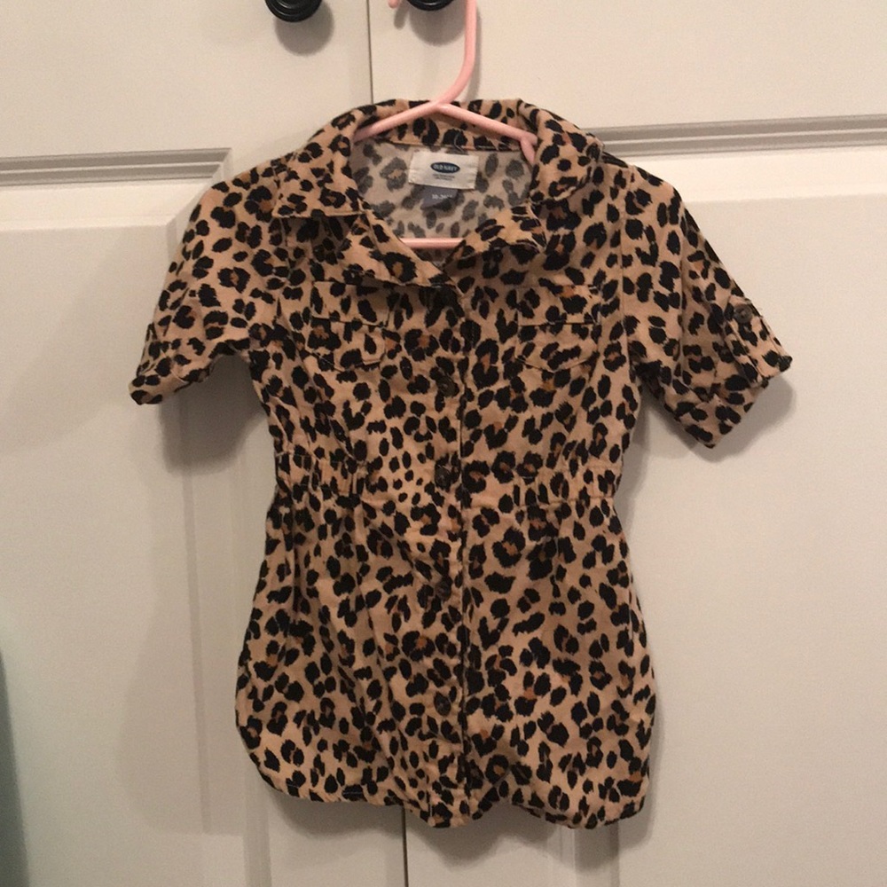 Leopard print tunic